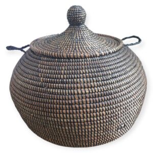 Panier de rangement rond