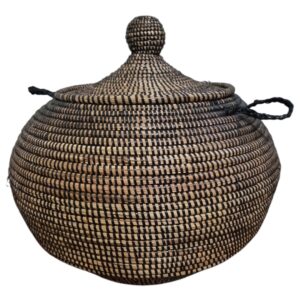 Panier de rangement rond