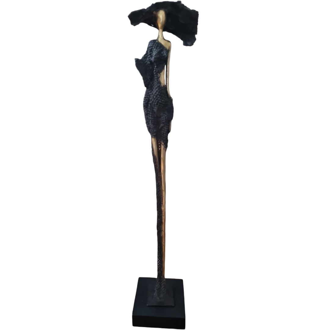 Femme élancée Magnifique By ISO contemporain en bronze massif