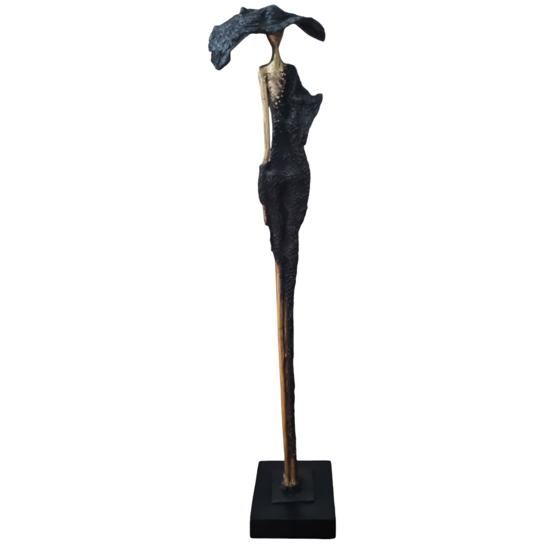 Femme élancée Magnifique By ISO contemporain en bronze massif – Image 8
