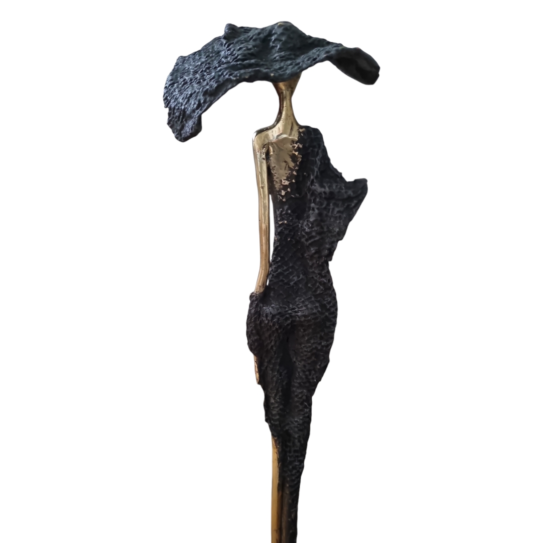Femme élancée Magnifique By ISO contemporain en bronze massif – Image 5