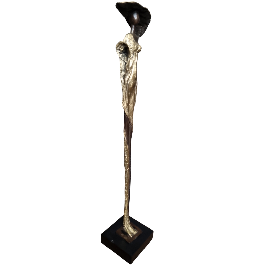 Femme élancée Magnifique By ISO contemporain en bronze massif – Image 8