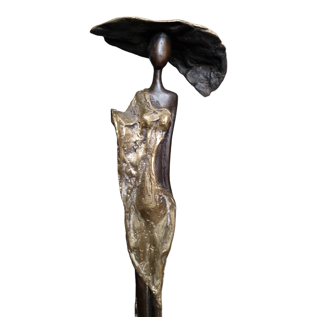 Femme élancée Magnifique By ISO contemporain en bronze massif – Image 3