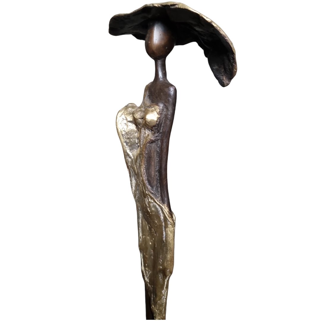 Femme élancée Magnifique By ISO contemporain en bronze massif – Image 4