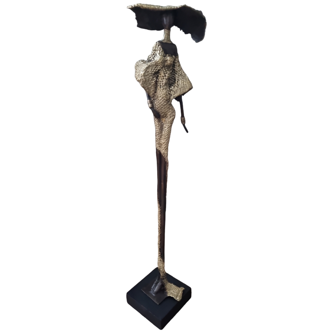 Femme élancée Magnifique By ISO contemporain en bronze massif