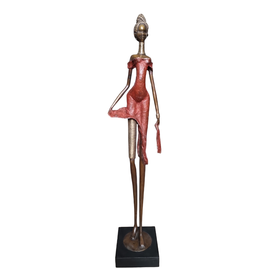 La Ouagalaise By ISO contemporain en bronze massif