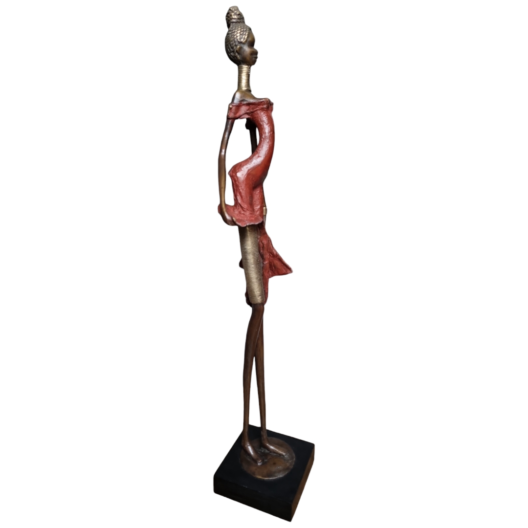 La Ouagalaise By ISO contemporain en bronze massif – Image 2