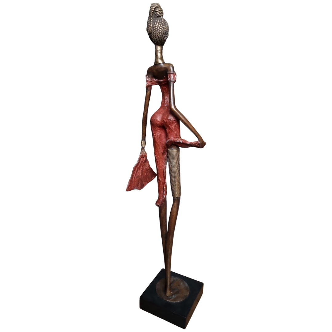 La Ouagalaise By ISO contemporain en bronze massif – Image 4