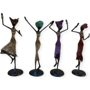 Statuette femme en Bronze – L’Élan de Vie