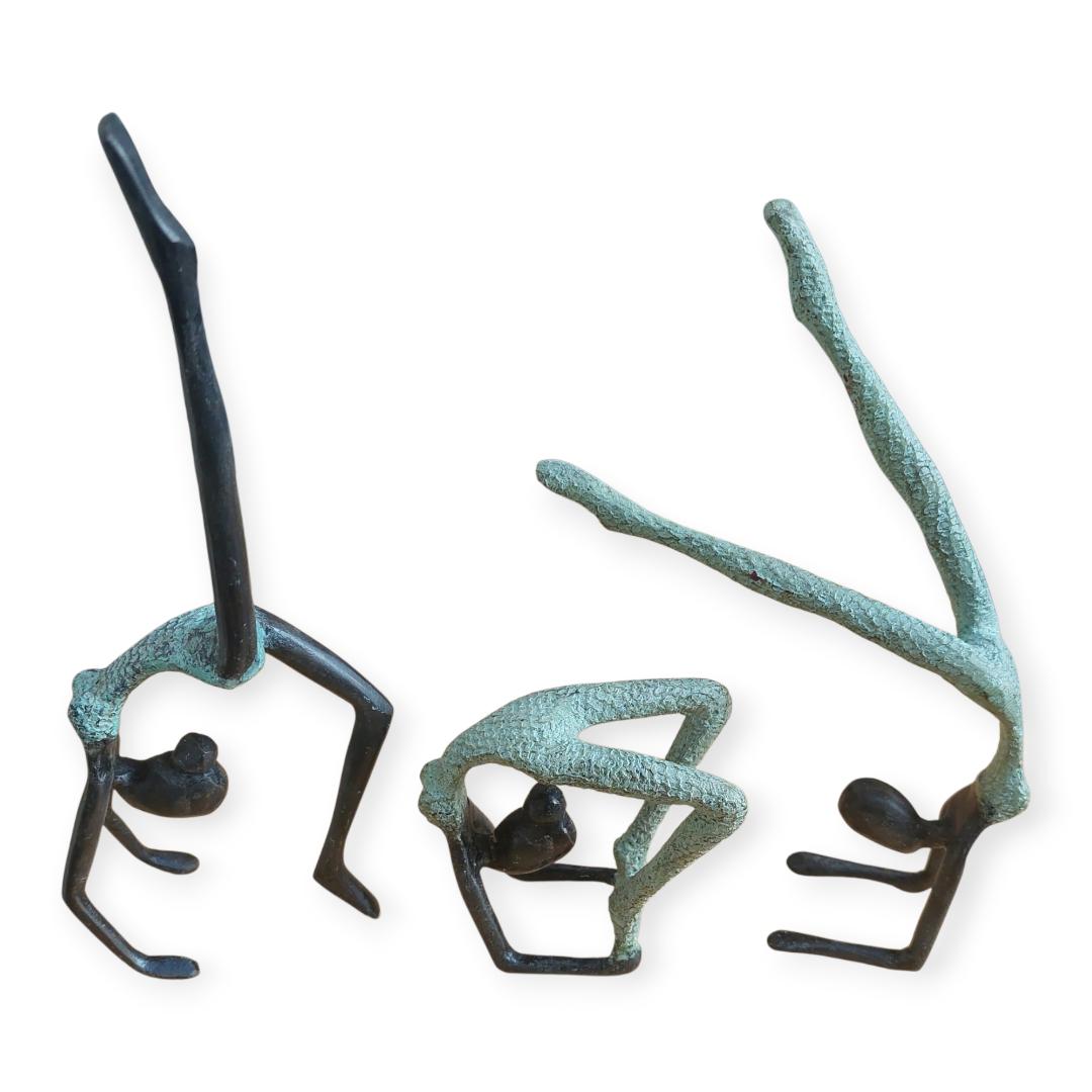 Statuette Artisanale en Bronze – Gymnaste – Image 10