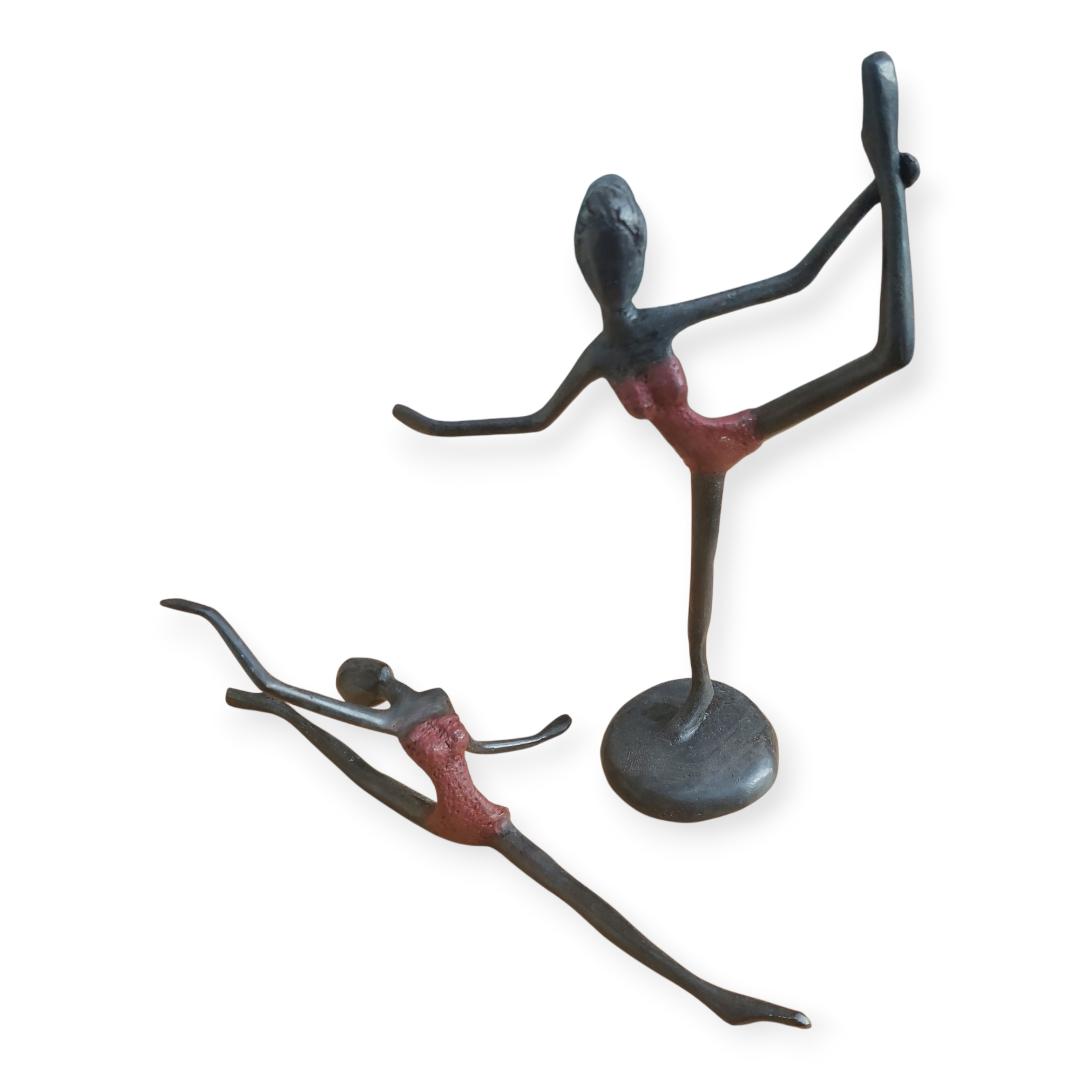 Statuette Artisanale en Bronze – Gymnaste – Image 7