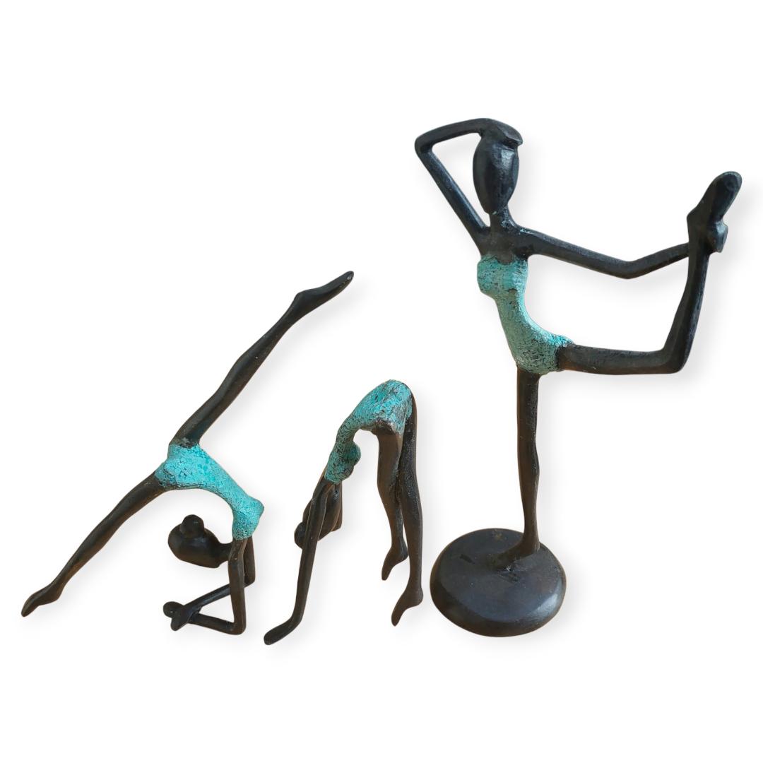 Statuette Artisanale en Bronze – Gymnaste – Image 8