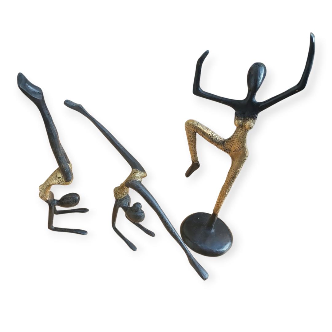 Statuette Artisanale en Bronze – Gymnaste – Image 4