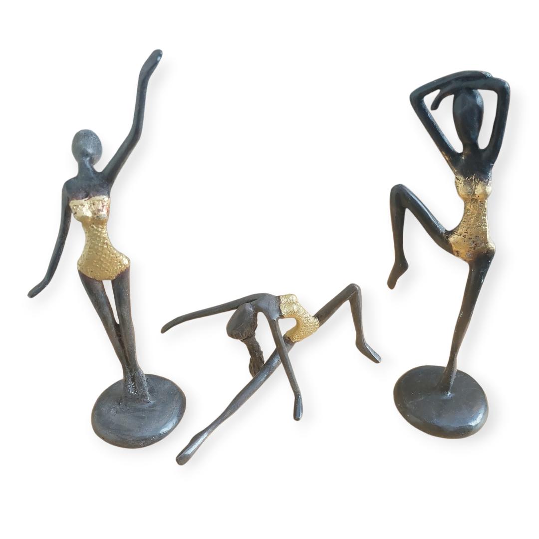 Statuette Artisanale en Bronze – Gymnaste – Image 5
