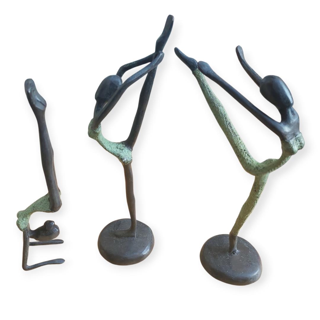 Statuette Artisanale en Bronze – Gymnaste – Image 12